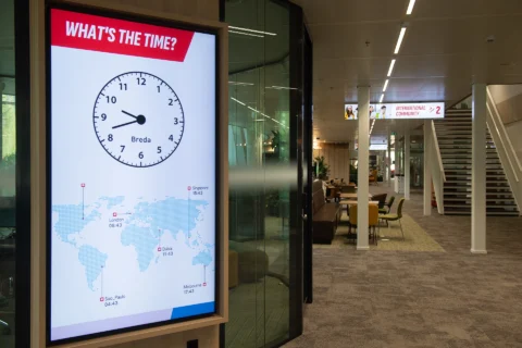 Avans - Digital signage and wayfinding