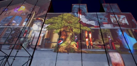 Zwarte Cross - Videomapping